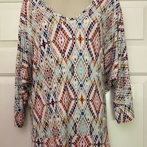 Market & Spruce Knit Top Size Medium